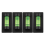 4 stk. magnetisk til nivellering af grammofon, kamera, stativ 1