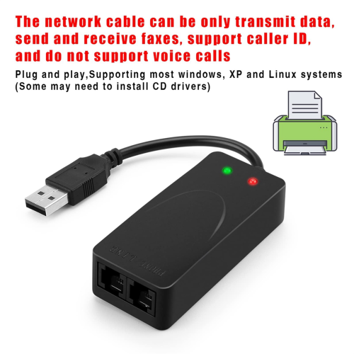 Μόντεμ φαξ USB διπλής θύρας USB2.0 56K V.92 V.90 πρόγραμμα οδήγησης εξωτερικού μόντεμ 1