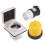 30AMP RV Power Inlet Outlet Shore Power Kit w/Boot Cord Protector 1