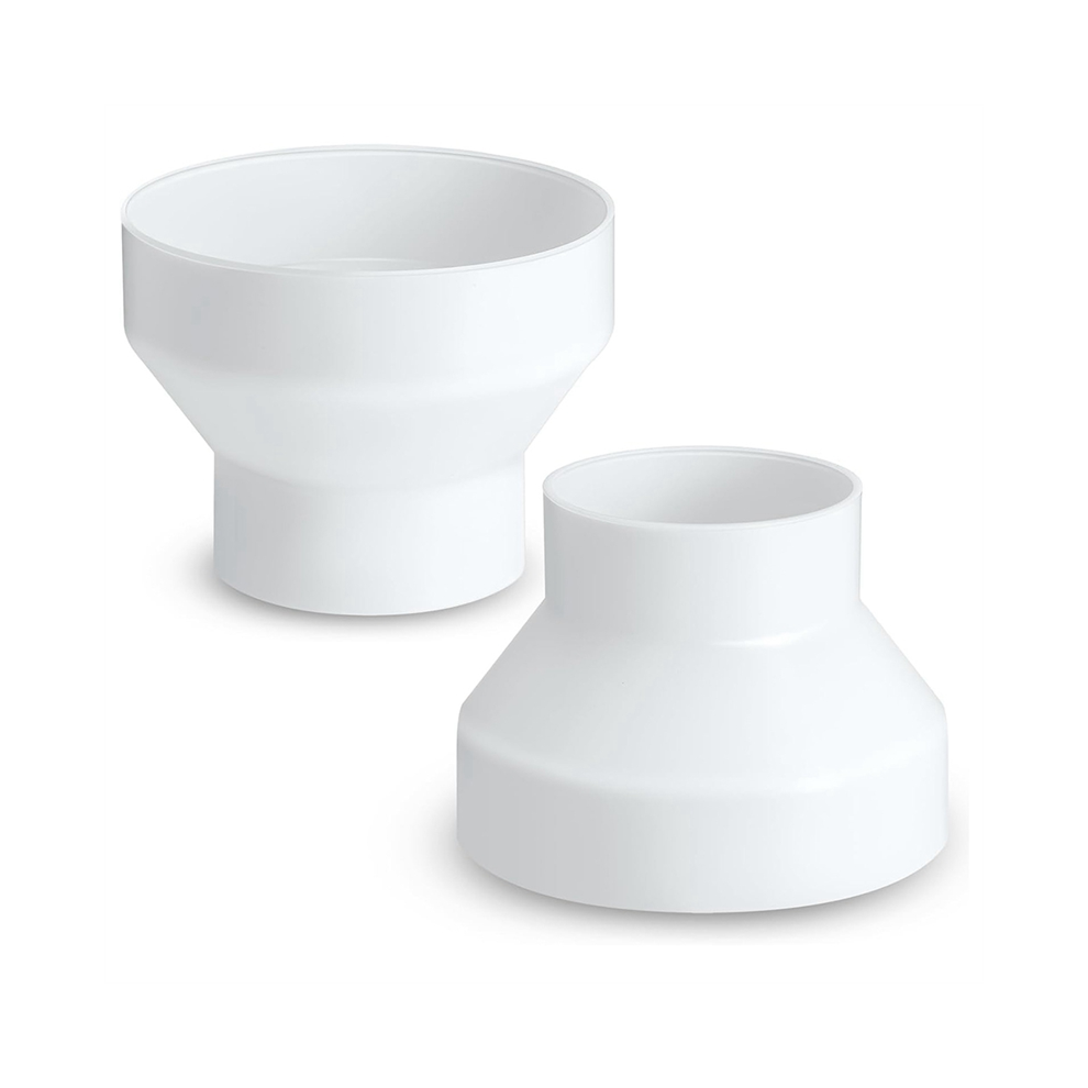 Adattatore Per Condotto Dell'aria Abs Per Ampliamento Condotto, Adattatore Per Ventola O Sfiato Asciugatrice-image