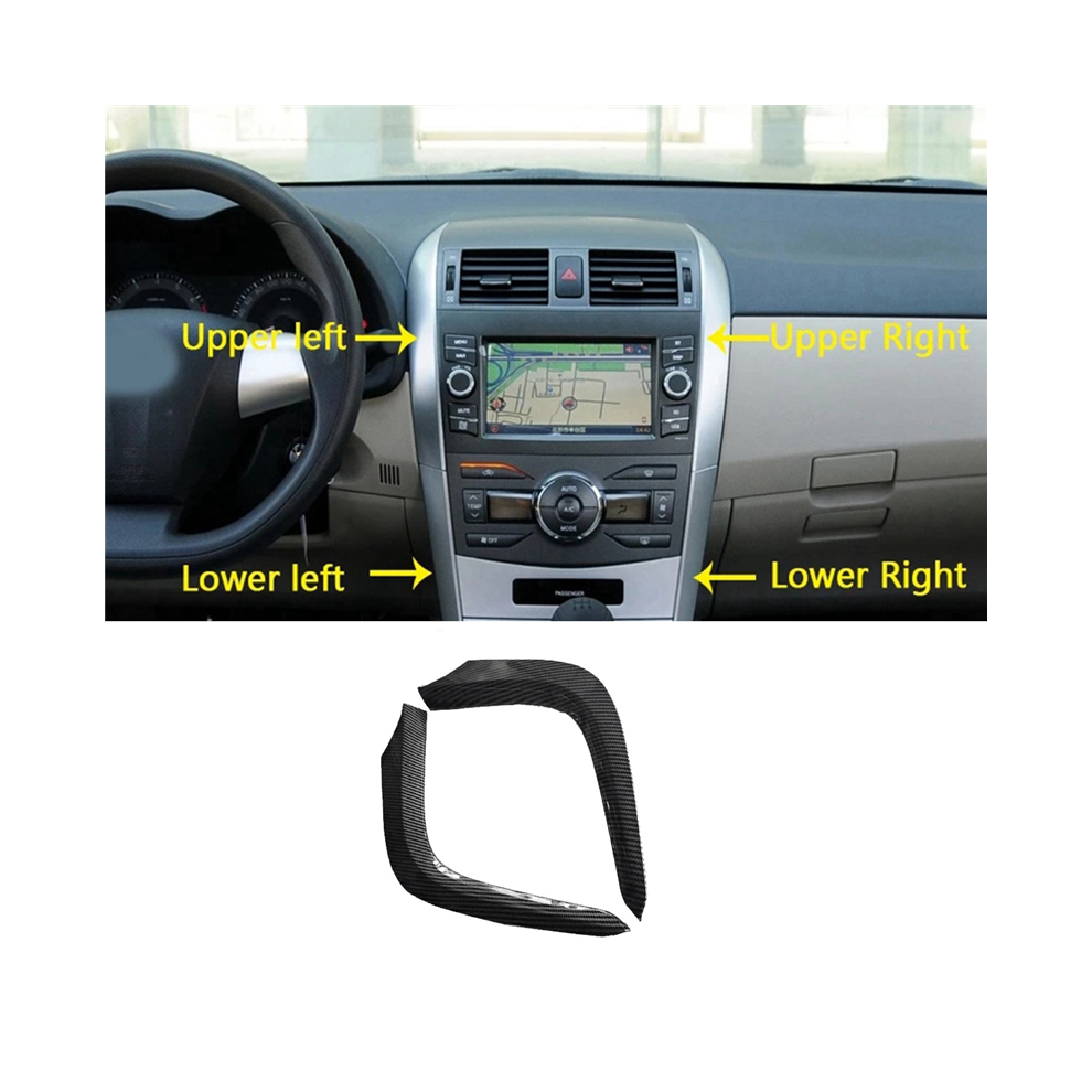 1Set Dashboard Air Vents Trim Strip For Altis 07-13 4711050315247