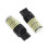 2Pcs Reverse Light Turn Signal Light Error Black shell (white light) 4