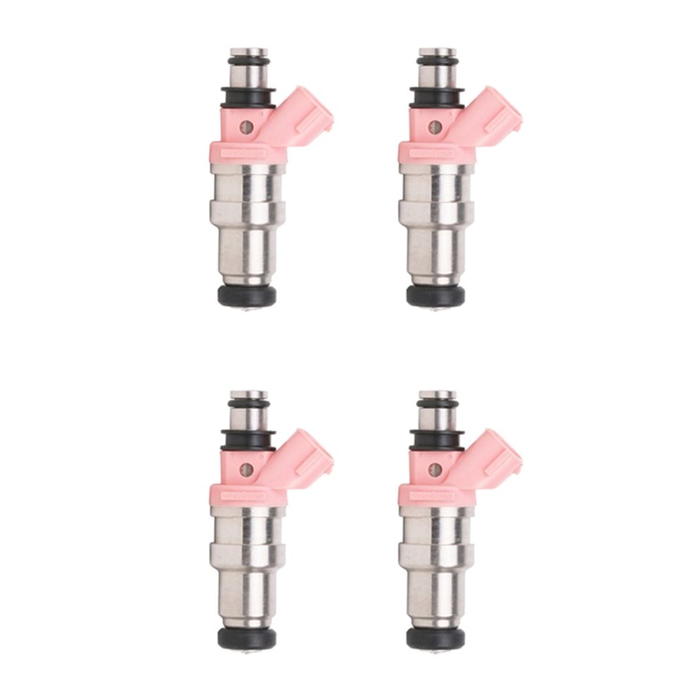 4 Pezzi Iniettori Di Carburante Per Caldina Starlet EP82/85 4EFE-image