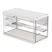 Acrylic Display Cabinet for Blind Box Storage, Transparent Design