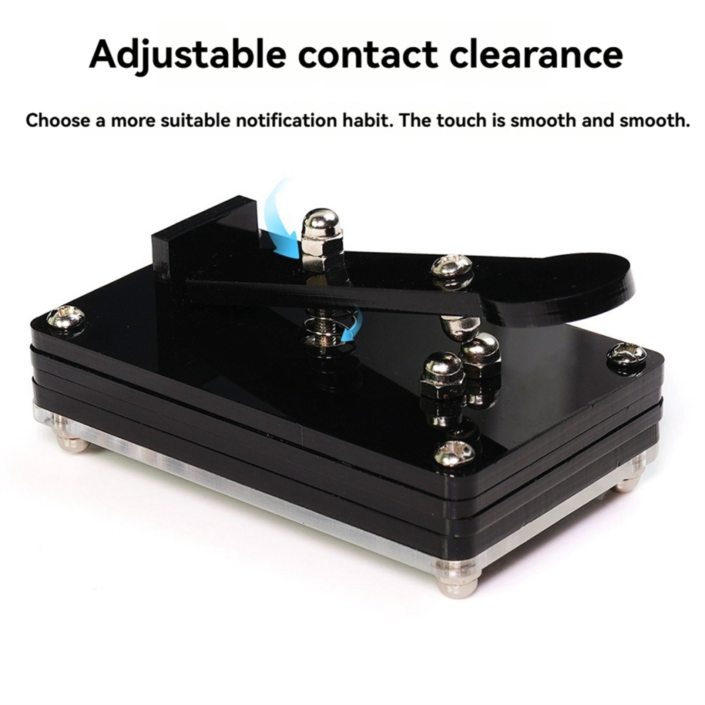 Upgraded CW Morse Code Decoder Finished+Case+Button Kit
