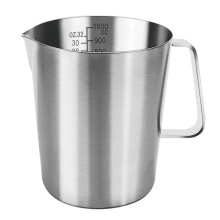 Measuring Jug 1L Stainless Steel, Measuring Cup Metal with Handle