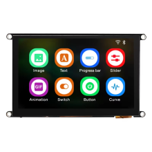 800x480 16M FLASH 8M PSRAM LCD displej s vysokým rozlišením
