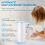 Distributore automatico di sapone schiumogeno, distributore di sapone schiumogeno regolabile per le mani 2