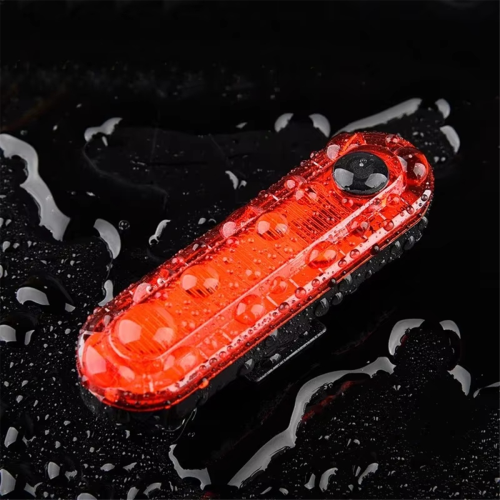 Cykelbaglygte USB genopladelig LED lysende cykelbaglygter 2