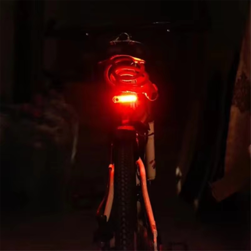 Cykelbaglygte USB genopladelig LED lysende cykelbaglygter 1