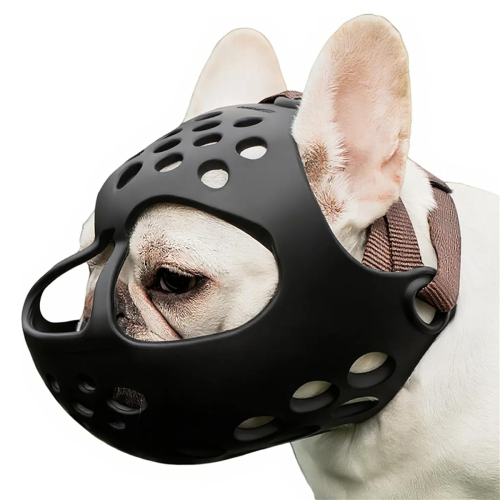 Soft Breathable Anti-Biting, Fit for Grooming, Walking, Training - L