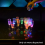 Φωτεινό ποτήρι κοκτέιλ Luminous Bar KTV Luminous 6 τεμάχια Φωτεινά ποτήρια 3