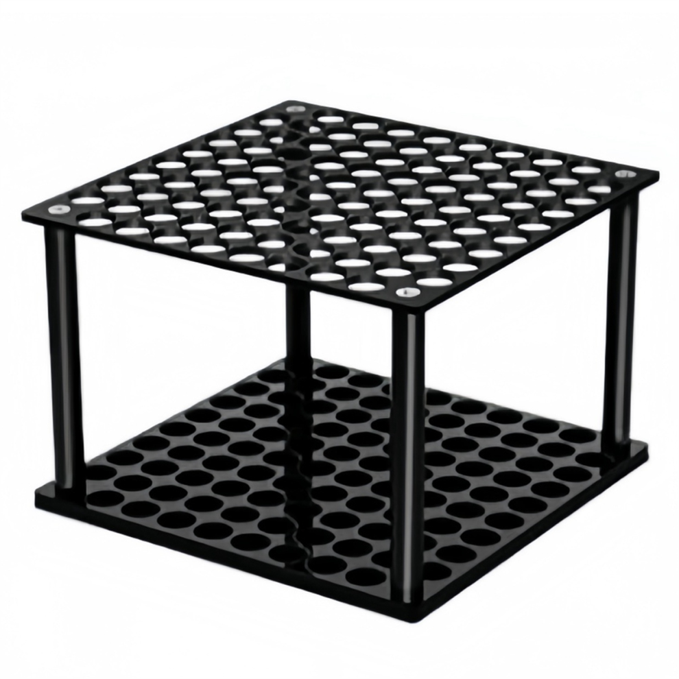 Pen Display Stand, 96-Slots Kleurpotlood Organizer Zwart-image