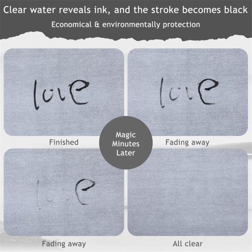 Water Drawing Writing Cloth, Reusable Chinese Calligraphy Paper 1