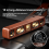 Ξύλινα ηχεία Bluetooth Φορητή μπάρα ήχου HiFi Stereo 4