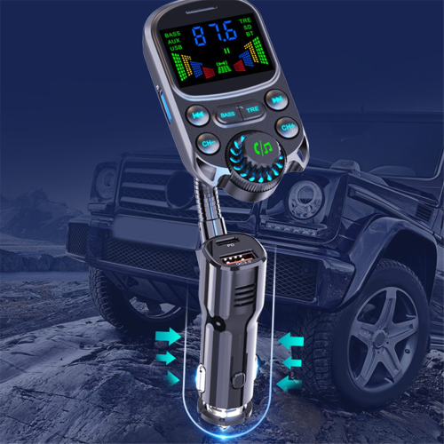 Bluetooth-Compatible Car Kit Lighter FM Transmitter 2