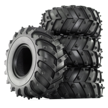 4pcs 128mm -Truck -Tires for SCX10 ///