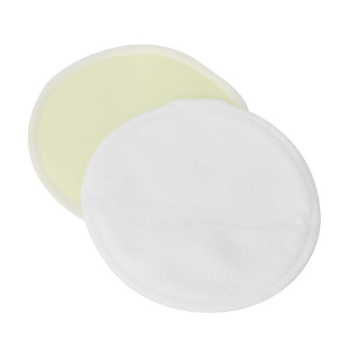 Washable Nursing Breast Pads, Reusable, Super Soft, 12cm Diameter