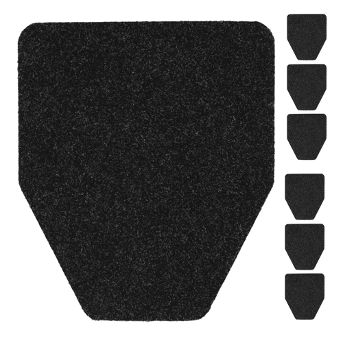 Urinalmatten, 6er-Pack, Urinal-Pads, Urinal-Bodenmatten für Männer, Badezimmer