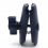 Motorcycle Double Socket Arm for 17mm-25mm Ball Head Clip Adapter,A 1