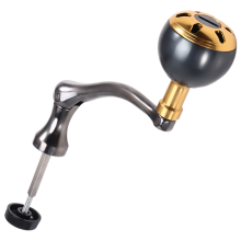 Wheel Fishing Wheel Metal Ball Modified Rocker Handle,B