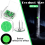 100 Pcs Reflective Tacks Trail Marking Tacks Mark Trail 2