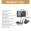 Bluetooth-Compatible FM Transmitter for Car PD20W QC3.0 USB Charging 7