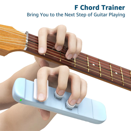 Φορητό εξάσκηση συγχορδιών κιθάρας F Chord, μπλε 2