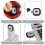 Unisex LED Beanie Hat Light Winter Flashlight Christmas Beanie B 6