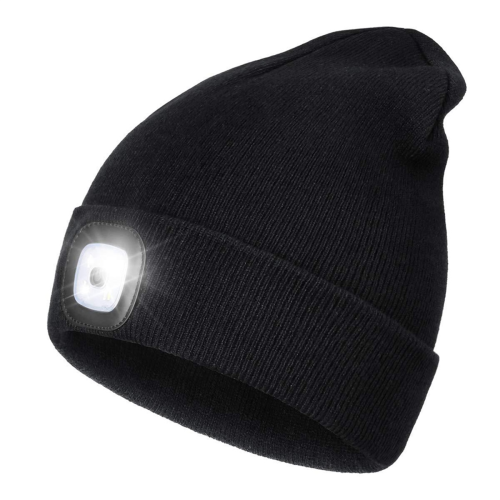 Unisex LED Beanie Hat Light Winter Flashlight Christmas Beanie B 1