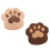 Απορροφητικά χαλάκια Cat PawCoaster Animal Cat PawCup 1