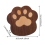 Απορροφητικά χαλάκια Cat PawCoaster Animal Cat PawCup 2