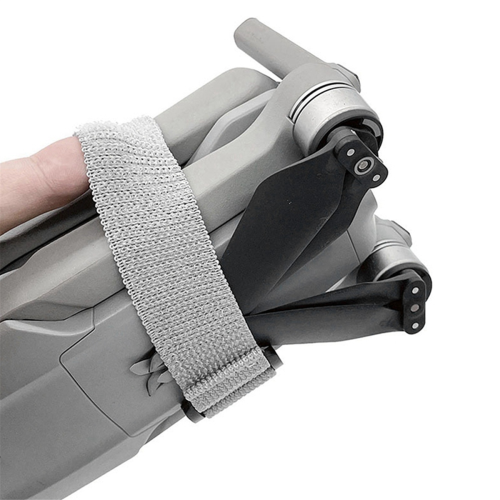 Gray Elastic Strap with Buckle for Model Aircraft, Drone Accessories