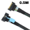 Server Data High Speed Adapterkabel PCIE5.0 PC Accessoires 0,5M 2