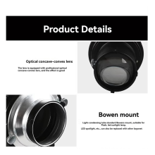 Focalize Conical Snoots Universal Condensador Bowens Mount