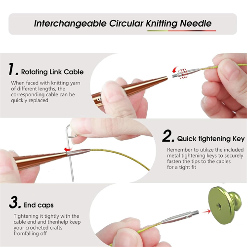 13 par udskiftelige rundpinde, 3 mm-10 mm 1