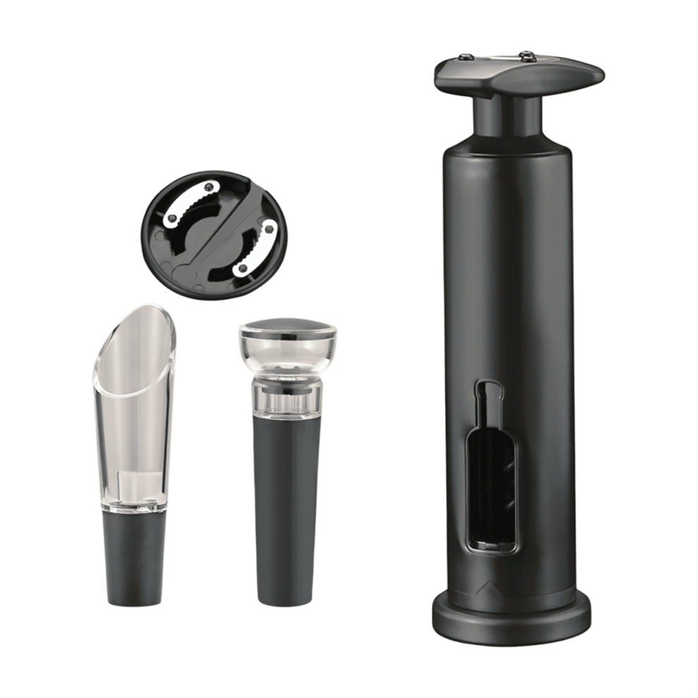 Apribottiglie Per Vino, Apribottiglie A Torsione, Nero-image