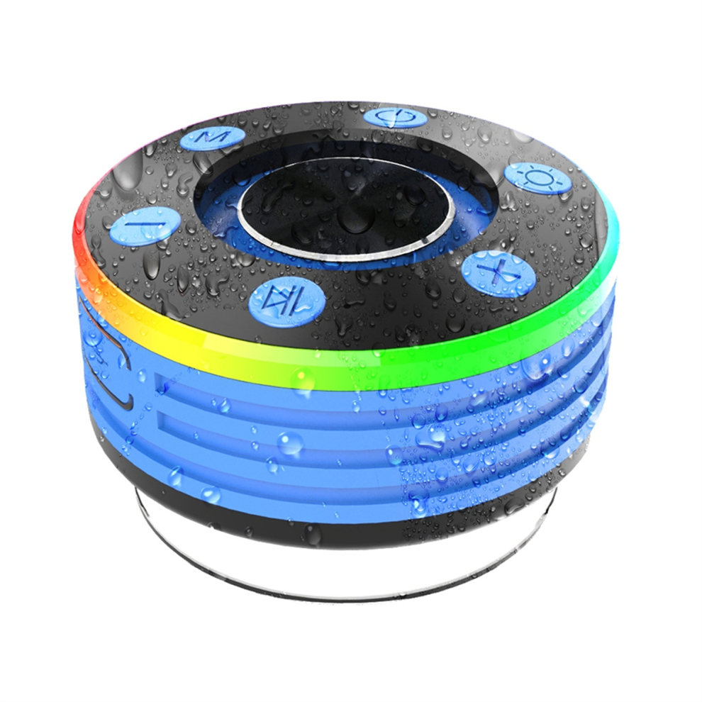 Altavoz De Ducha Bluetooth Con Ventosa Para BañO Y Piscina, Color Azul-image