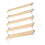 Display Stand Ladder Figure Stand Solid Wood Display Stand 5