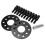 2pcs 8mm/0.31in Aluminium Alloy Hub Centric Wheel 10