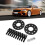 2pcs 8mm/0.31in Aluminium Alloy Hub Centric Wheel 11