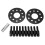 2pcs 8mm/0.31in Aluminium Alloy Hub Centric Wheel 9