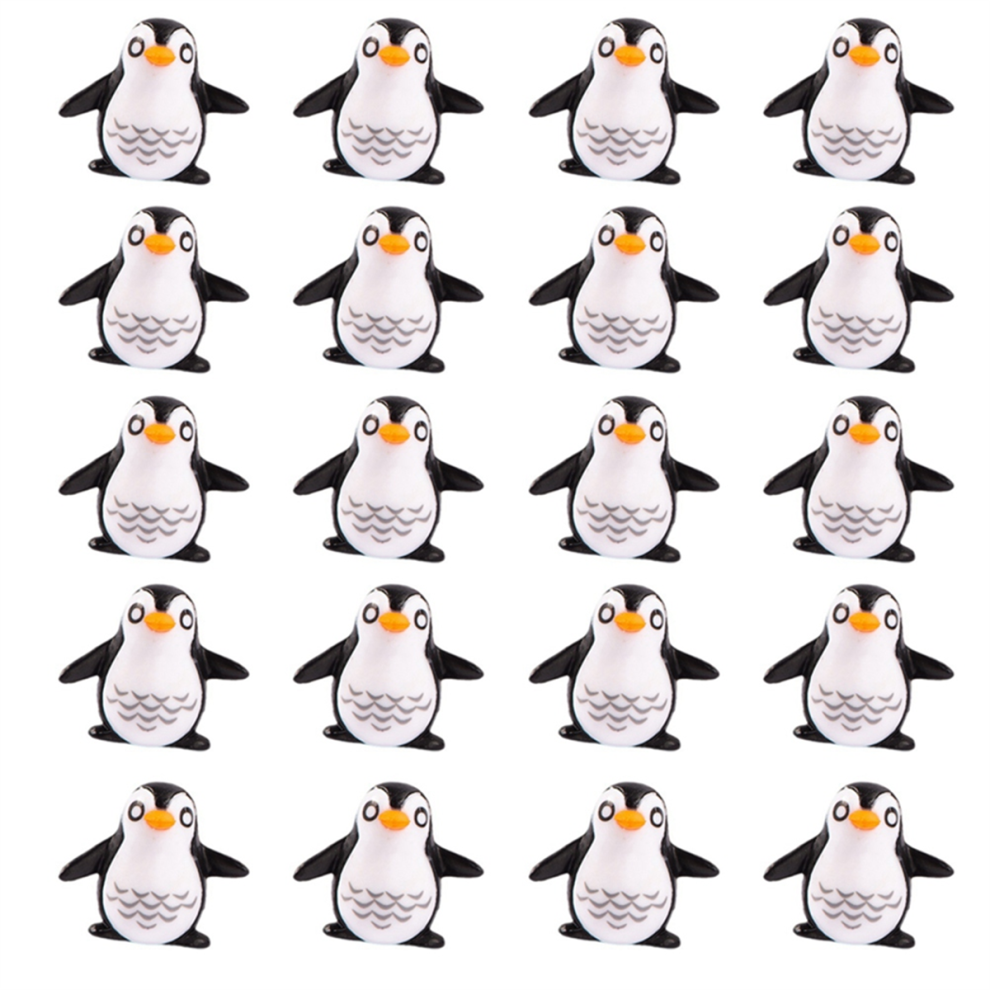 DecoracióN De Micropaisaje, MuñEco De PingüIno, Material De Bricolaje S-image