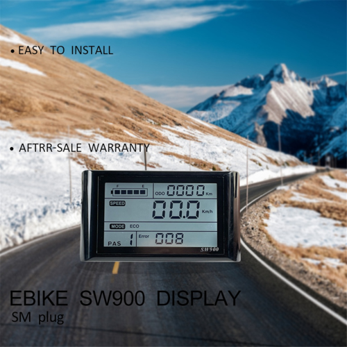 E-Bike 40A Drie-modus sinusgolf borstelloze controller met LCD-scherm 2