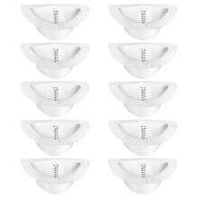 Lot de 10 chapeaux de collecte d'urine pour toilettes - Collecte de selles pour urinoir féminin,