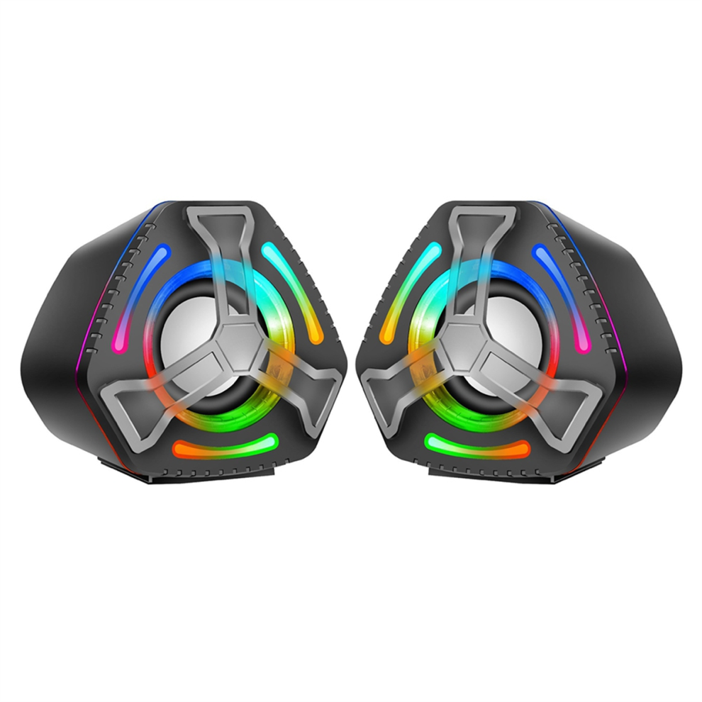 Usb Wired Computer Speaker Multimedia Subwoofer Desktop Game Speaker Light 4711699353471