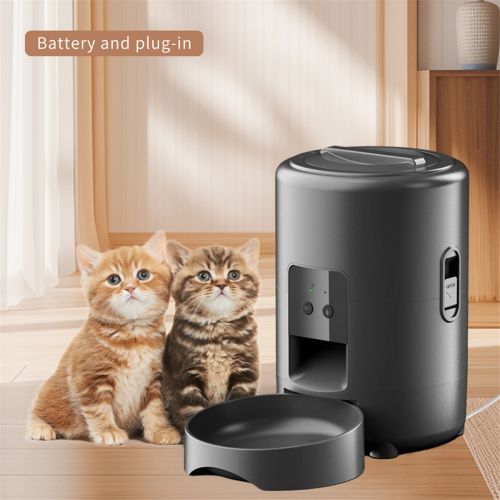 2L Automatischer Smart WIFI Button Katzenfutterspender Tierfutterspender 2