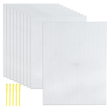 Canvas Sheets,10.2x13.2 Inch Mesh,Eye Mesh for Embroidery 10PCS