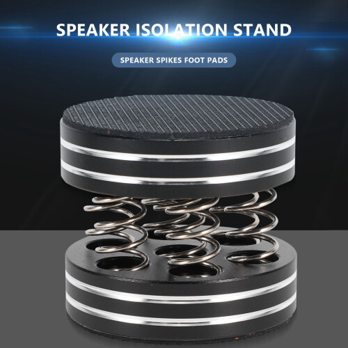 Juego De 4 Arandelas Decorativas Dynavox Para Altavoces - Diámetro 25mm, Soporte Hasta 10kg, Diseño Estiloso