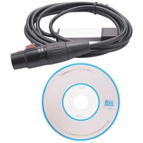 Προσαρμογέας διεπαφής USB DMX512 Ελεγκτής φωτισμού σκηνής LED 1